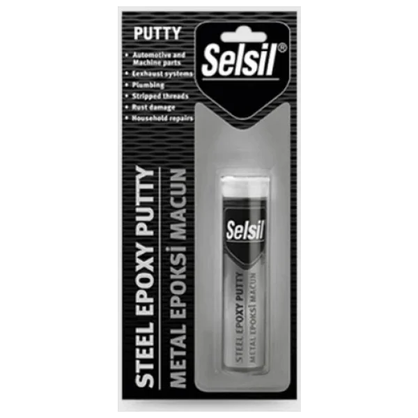 Selsil Steel Epoxy Putty 57 Gr Epoksi Yapıştırıcı - Görsel 4