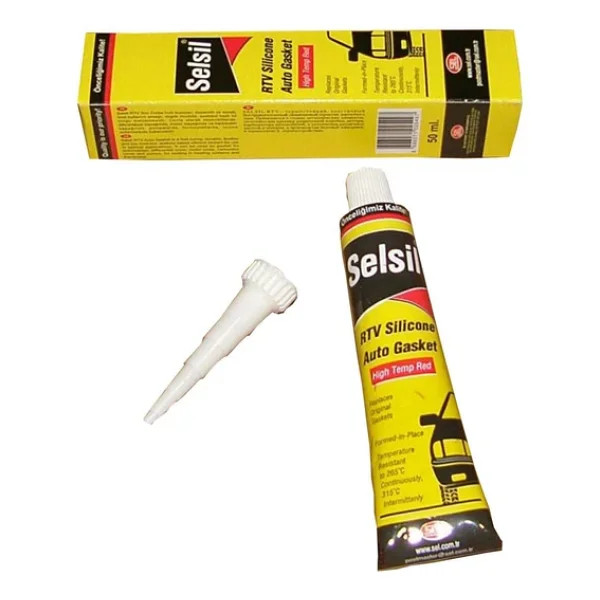 Selsil Tüp Sıvı Conta Kırmızı 50 Gr - Görsel 4