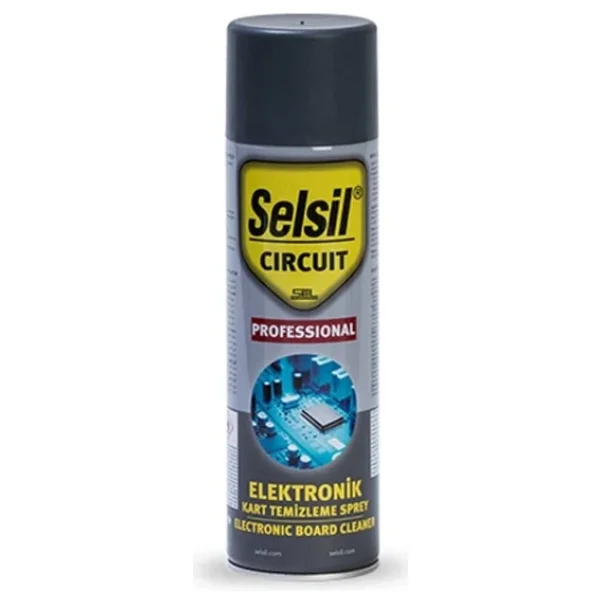 Selsil Elektronik Devre Kart Temizleyici Yağsız 200 Ml - Görsel 6