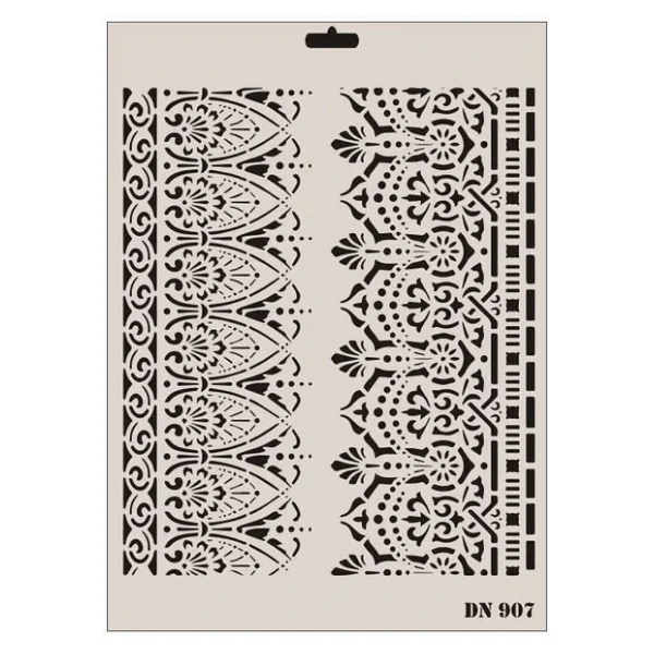 Rich Dantel Seri Dn-907 Stencil 35x25 Cm - Görsel 5