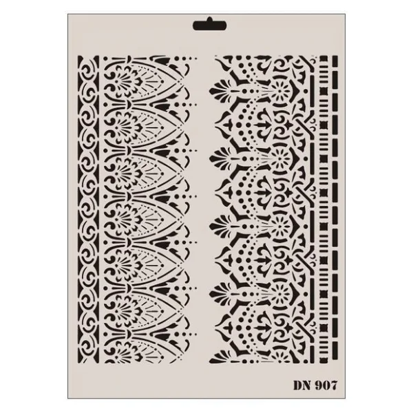 Rich Dantel Seri Dn-907 Stencil 35x25 Cm - Görsel 3
