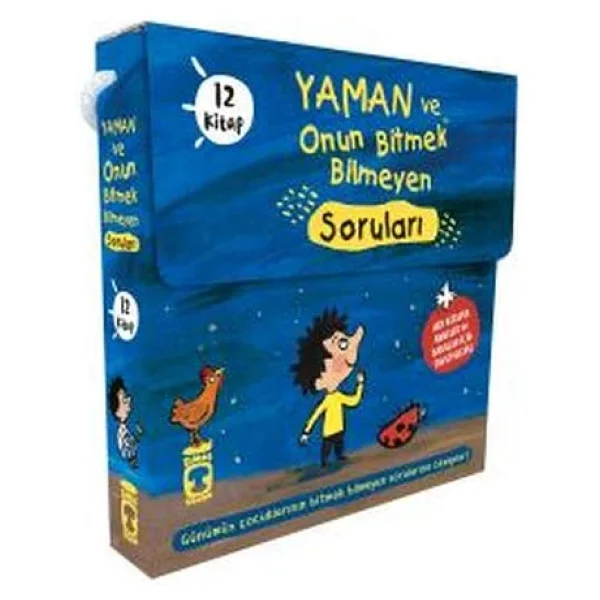 Yaman Ve Onun Bitmek Bilmeyen Soruları Seti Kutulu 12 Kitap - Gwenaelle Boulet - Görsel 6