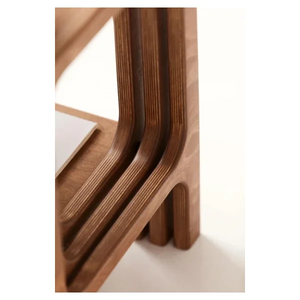 Woodesk Line, Ahşap Zigon Sehpa, 50x50, Tik Renk, Cpt4740-50 - Görsel 6