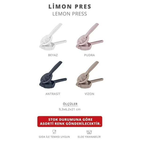 Orvila Bastırmalı Limon Portakal Ve Narenciye Sıkacağı - Görsel 2