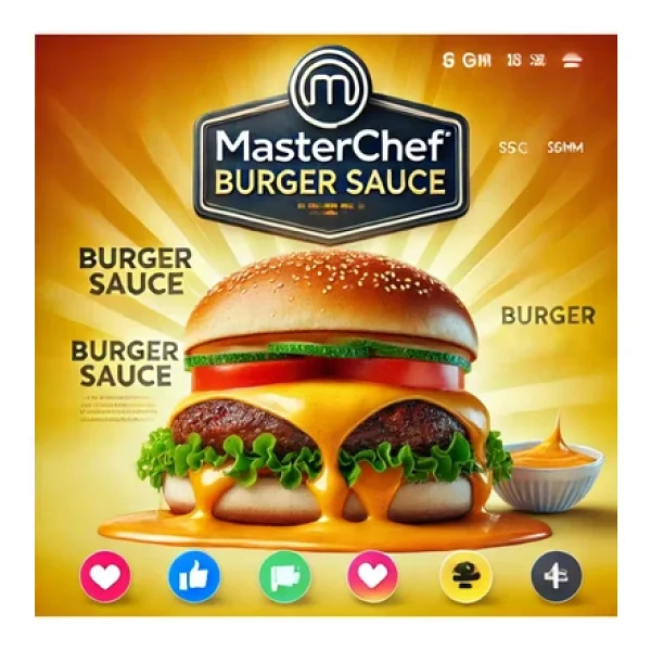 Masterchef 730 Gr Burger Sos 12 Adet - Görsel 2