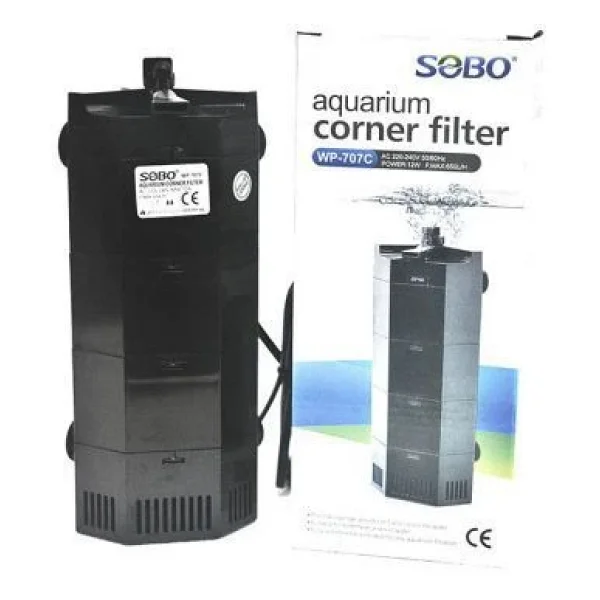 Sobo Wp-707c 650 Lt/H 12 W Akvaryum İç Filtre - Görsel 2