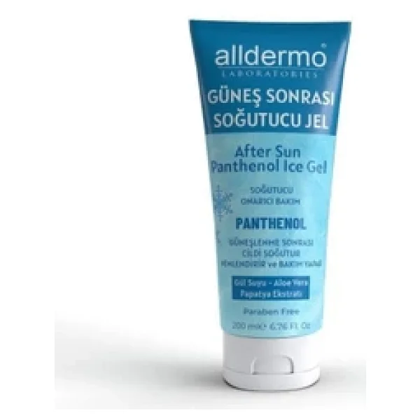 Alldermo After Sun Panthenol Ice Jel 200ml - Görsel 4