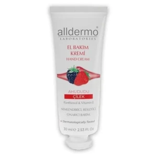 Alldermo Ahududu Çilek 30 Ml El Kremi - Görsel 5