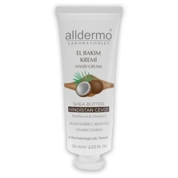 Alldermo Shea Butter Hindistan Cevizi 30 Ml El Kremi - Görsel 5