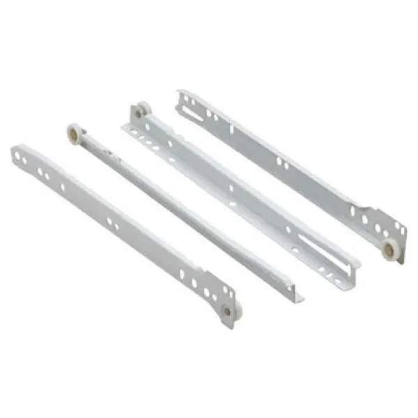 Samet 350mm Beyaz Bantlı Çekmece Rayı 1 Takım - Görsel 4