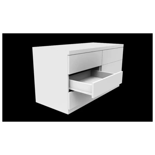 Samet 350mm Beyaz Bantlı Çekmece Rayı 1 Takım - Görsel 6