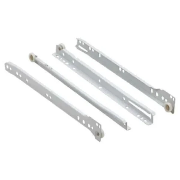 Samet 550mm Beyaz Bantlı Çekmece Rayı 1 Takım - Görsel 4