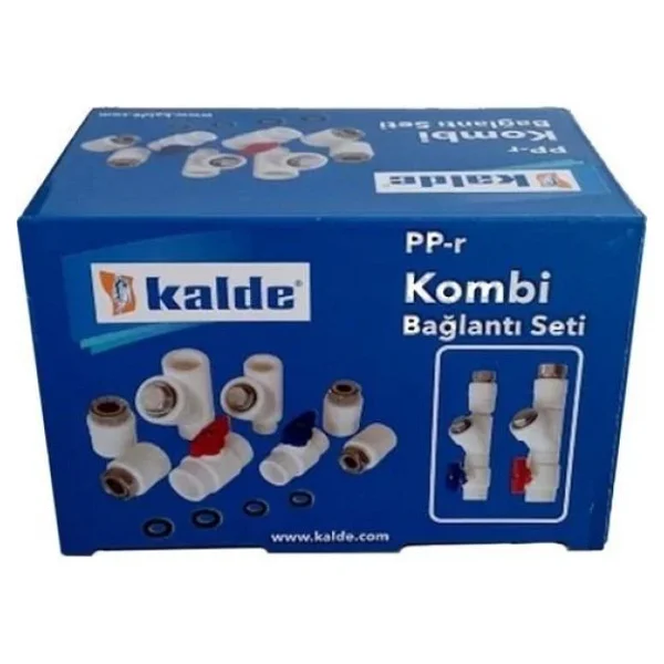 Kalde Kombi Montaj Seti Düz Pp 8'li Alt Bağlantı Seti - Görsel 5
