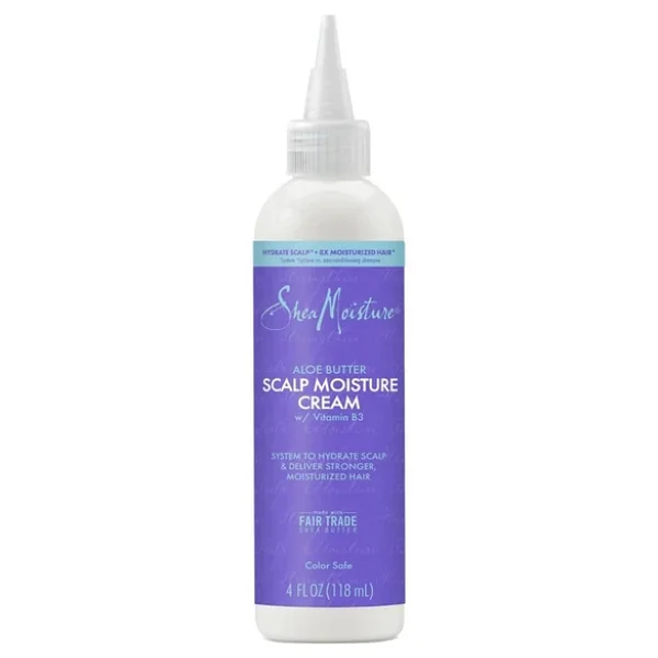 Shea Moisture Aloe Butter Saç Derisi Nemlendirici Durulanmayan Saç Kremi 118ml - Görsel 5