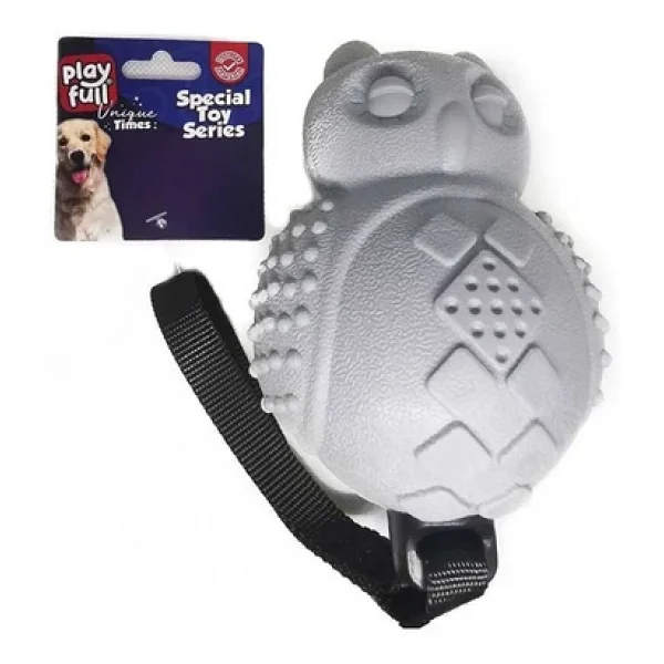 Playfull 30x10 Cm Sesli Lüx Baykuş Sarı Köpek Eğitim Oyuncağı - Görsel 4
