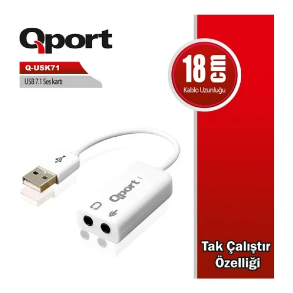 Qport Q-Usk71 Ses Kartı - Görsel 5