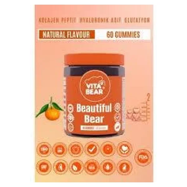 Vita Bear Beautiful Bear 60 Gummies - Görsel 2