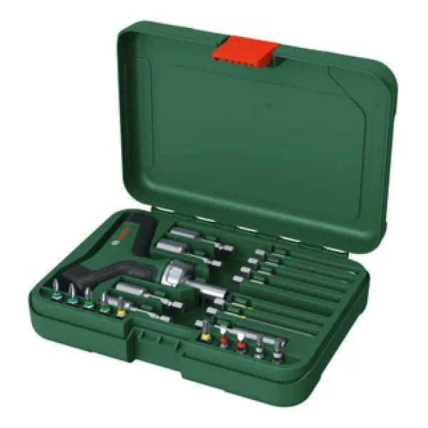 Bosch 1600a02z9t 22 Parça T Tipi Cırcırlı Tornavida Seti - Görsel 7