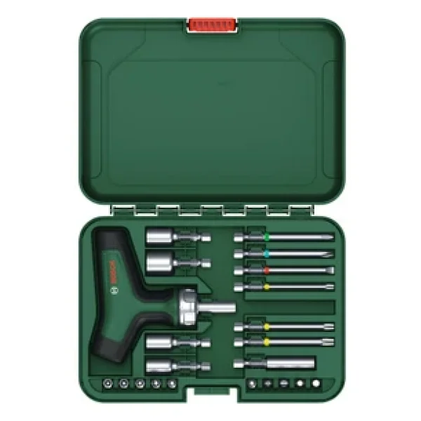 Bosch 1600a02z9t 22 Parça T Tipi Cırcırlı Tornavida Seti - Görsel 8