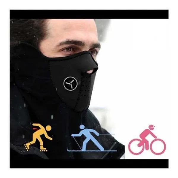 Pozitif Kayak Kar Snowboard Polar Maske - Görsel 4