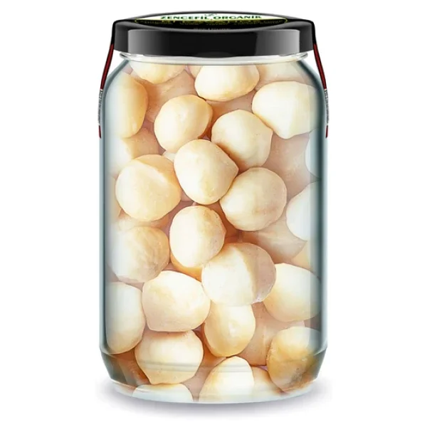 Makademya Fındığı Makedemya Cevizi İçi Bi Kavanoz 660 Cc. Cam Kavanozda Macadamia Nuts - Görsel 3