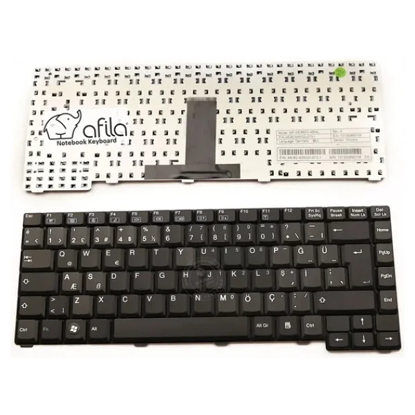 Casper M748s M860tu M865tu Klavye (Siyah Tr) - Görsel 3