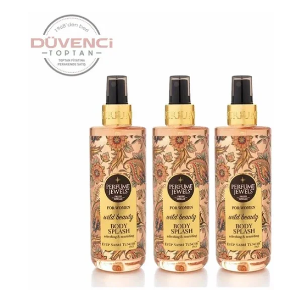 Eyüp Sabri Tuncer Pj Body Splash Wild Beauty 250 Ml 3' Lü Paket - Görsel 3