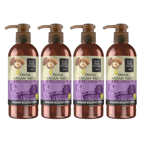 Eyüp Sabri Tuncer Doğal Argan Yağlı El Ve Vücut Losyonu 250 Ml 4 Adet - Görsel 5
