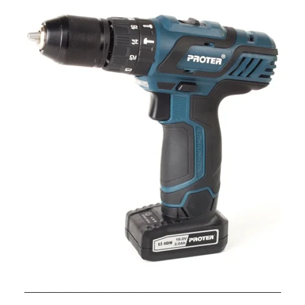 Proter Pst 618 Ld 18 V Tek Akülü Darbeli Matkap - Görsel 5