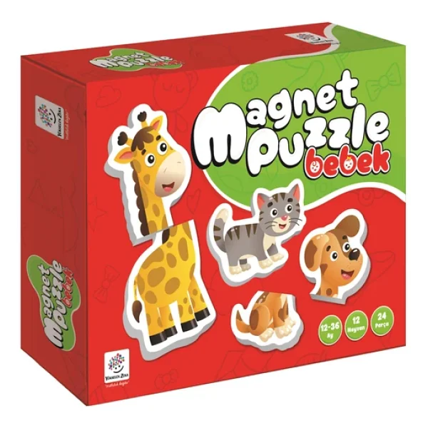 Yükselen Zeka 12-36 Ay İlk Magnet Puzzle - Görsel 3