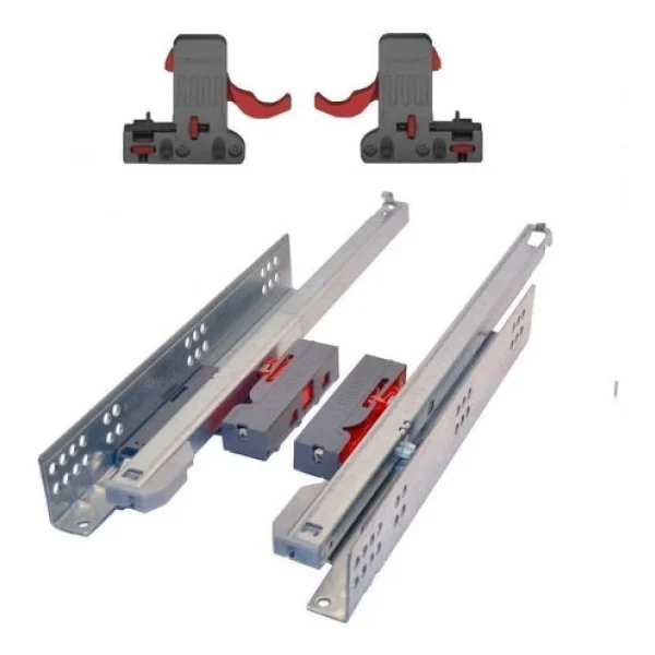Samet Smart Slide Bas Aç Kısmi Açılım Ray 400mm - Görsel 3