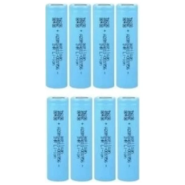Aspilsan Inr18650a28 3.7v 2900 mAh 25a Discharge Şarjlı Li Ion Pil 8 Adet Set - Görsel 3