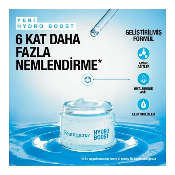Neutrogena Hydro Boost Water Normal Ciltler İçin Jel 50 Ml Nemlendirici Krem - Görsel 4