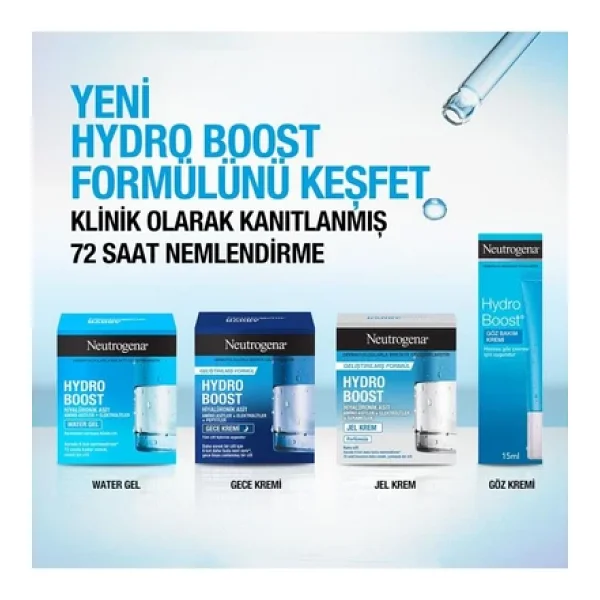 Neutrogena Hydro Boost Water Normal Ciltler İçin Jel 50 Ml Nemlendirici Krem - Görsel 8