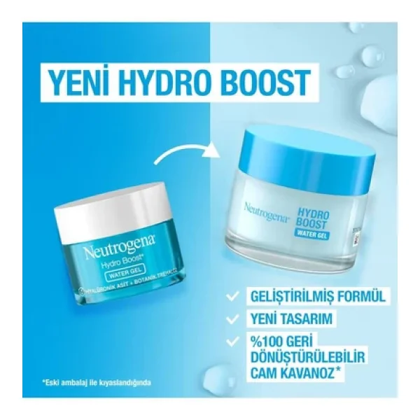 Neutrogena Hydro Boost Water Normal Ciltler İçin Jel 50 Ml Nemlendirici Krem - Görsel 6