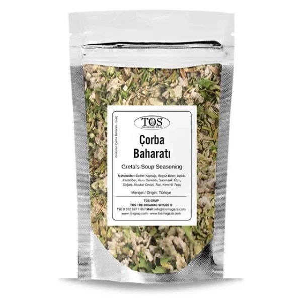 Greta'nın Çorba Baharatı 100 Gr Greta's Soup Seasoning - Görsel 3