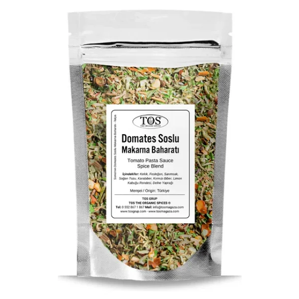 Sonia'nın Domates Soslu Makarna Baharatı 100 Gr Sonia's Tomato Pasta Sauce Seasoning - Görsel 3