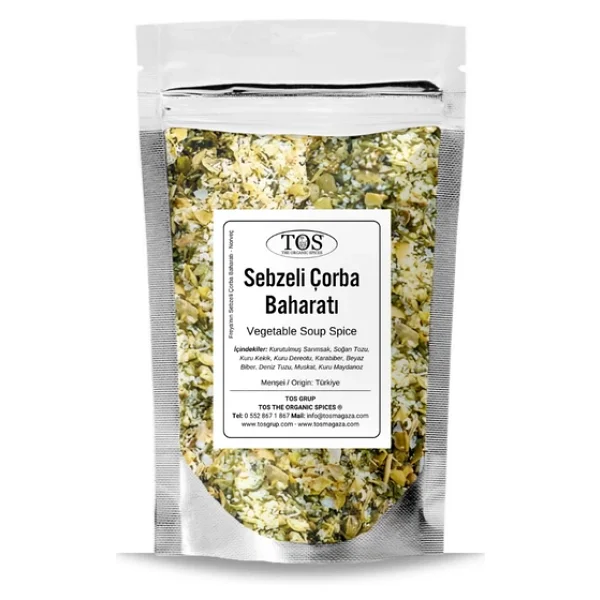 Freya'nın Sebzeli Çorba Baharatı 100 Gr Freya's Vegetable Soup Seasoning - Görsel 3