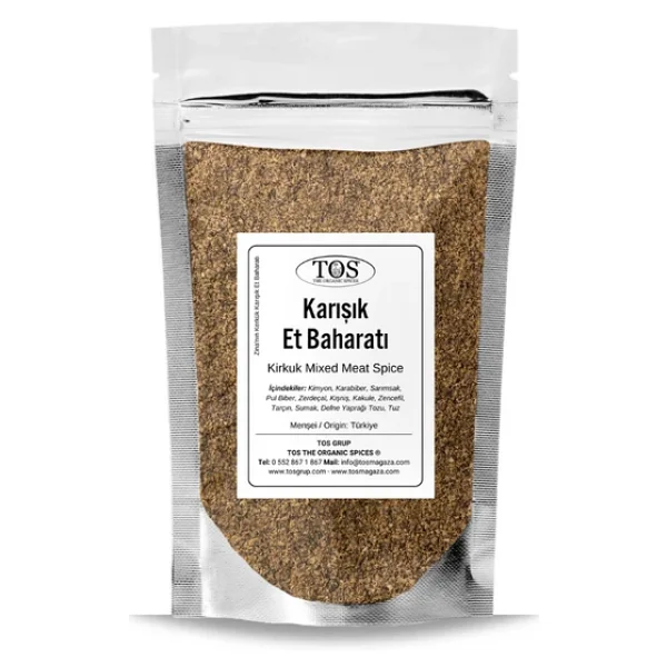 Zina'nın Kerkük Karışık Et Baharatı 100 Gr Zina's Kirkuk Mixed Meat Spice - Görsel 3