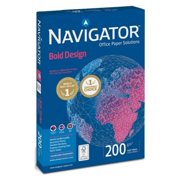 Navigator A4 200 Gr 150 Yaprak Beyaz Fotokopi Kağıdı - Görsel 4