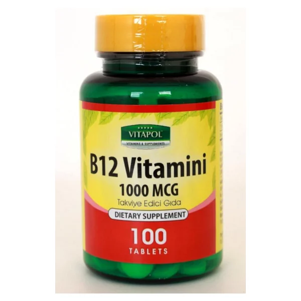 Vitapol Vitamin B12 1000 Mcg 100 Tablet - Görsel 6