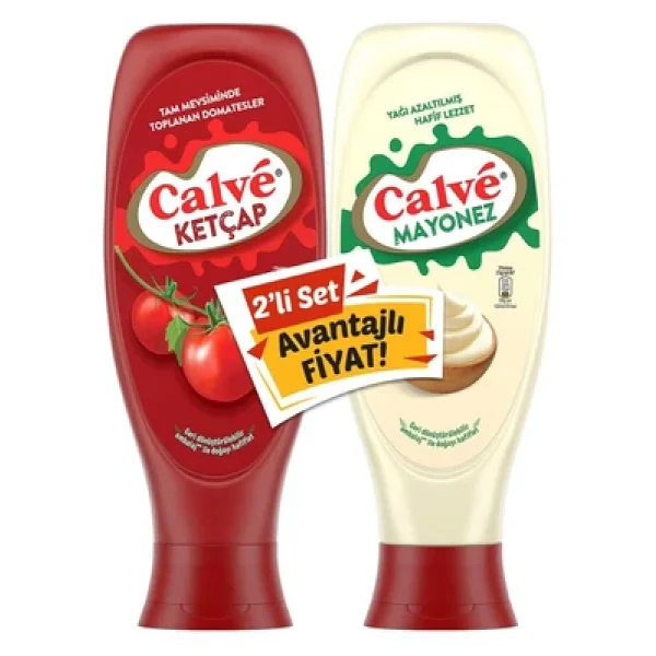 Calve Ketçap 610 Gr + Light Mayonez 540 Gr - Görsel 5