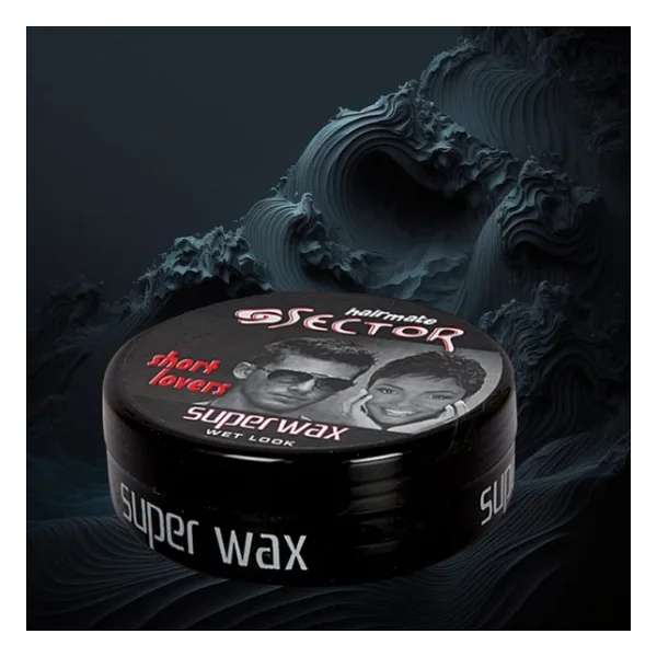Sector Sector Hairmate Superwax Islak Görünüm Siyah Wax 150 Ml - Görsel 4