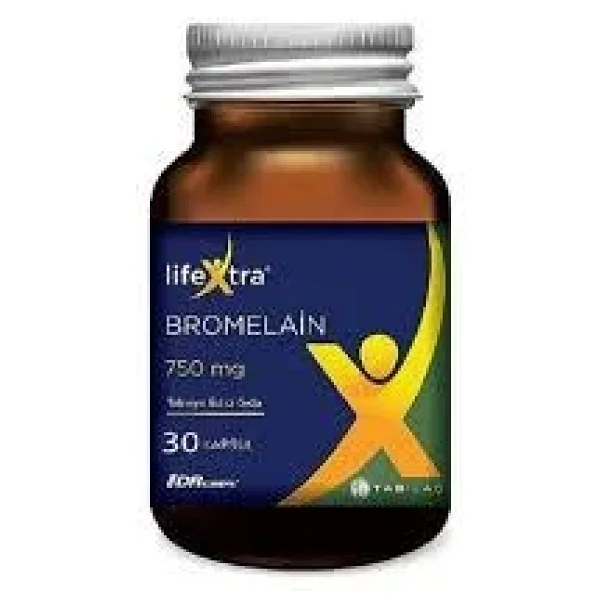Lifextra Bromelain 750 Mg 30 Kapsül - Görsel 3