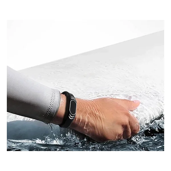 Alkatronik 125khz Rfid Manyetik Bileklik Siyah Su Geçirmez Silikon Proximity Göstergeç 125 Khz Kapı Geçiş - Görsel 4