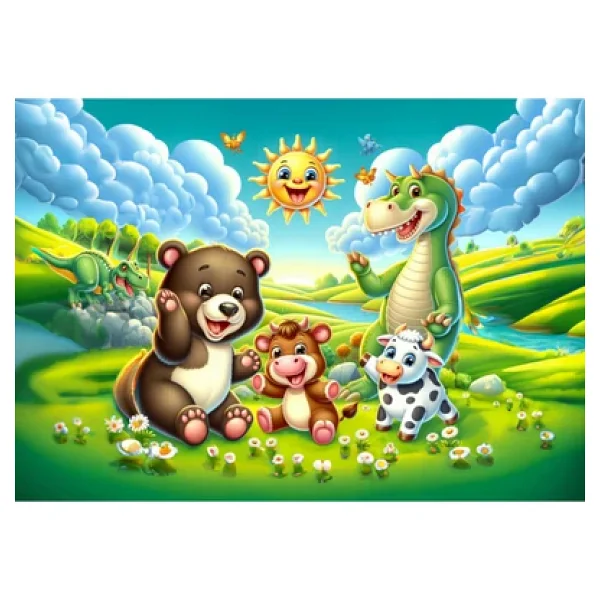 Art Puzzle Mutlu Güneş 25 Parça Puzzle 35048 - Görsel 6