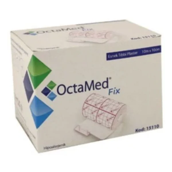 Octamed Fix Esnek 10m X 10cm Tıbbi Plaster - Görsel 5