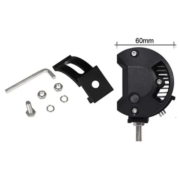 Astraled 540watt 105 Cm 5 Modlu Çift Renk 3 Sıra Atv Offroad Tekne Aydınlatma LED Bar Lamba - Görsel 8