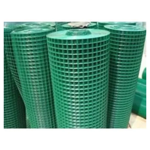 Yamanlar Pvc Kaplı Puntalı Yeşil Tel 12x12 Gözaralıklı 1.Mm Kalınlık-Kafes Teli Kümes Teli 1x3 Metre - Görsel 4