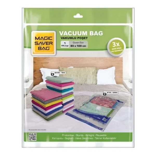 Magic Saver Bag Tekli XXL Vakumlu Poşet - Görsel 3